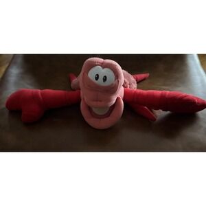 DISNEY Stuffed Animal Vintage SEBASTIAN Crab from Little Mermaid Movie PLUSH Toy